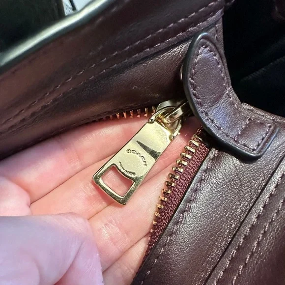 Coach Swagger 20 Exotic Colorblock Crossbody/Carryall Bag - Picture 6 of 16